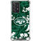 NFL New York Jets Tropical Print Galaxy A52 5G Clear Case