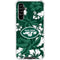 NFL New York Jets Tropical Print Galaxy A54 5G Clear Case