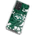 NFL New York Jets Tropical Print Galaxy A72 5G Clear Case