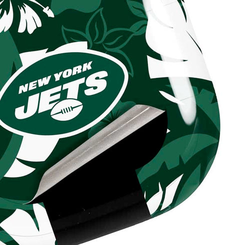 NFL New York Jets Tropical Print Galaxy Buds Pro Skin
