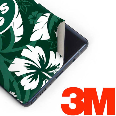 NFL New York Jets Tropical Print Galaxy Note 9 Skin