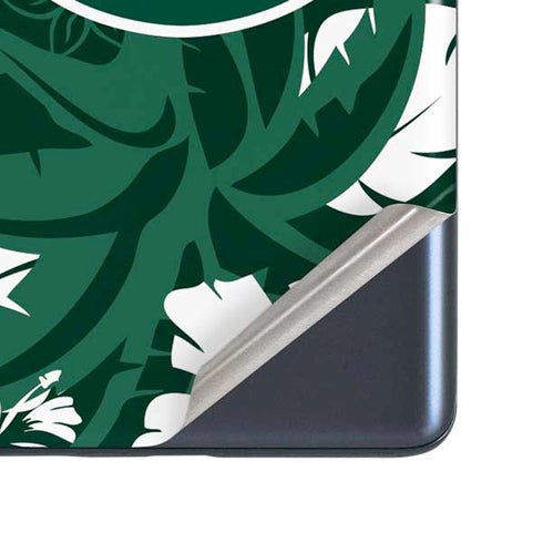 NFL New York Jets Tropical Print Galaxy S20 Fan Edition Skin