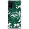 NFL New York Jets Tropical Print Galaxy S20 FE Clear Case
