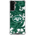 NFL New York Jets Tropical Print Galaxy S21 FE Clear Case