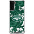 NFL New York Jets Tropical Print Galaxy S21 Plus 5G Clear Case