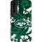 NFL New York Jets Tropical Print Galaxy S22 Plus Pro Case
