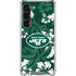 NFL New York Jets Tropical Print Galaxy S23 Clear Case