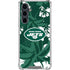 NFL New York Jets Tropical Print Galaxy S23 FE Clear Case