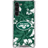 NFL New York Jets Tropical Print Galaxy S23 Plus Clear Case