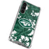NFL New York Jets Tropical Print Galaxy S23 Plus Clear Case