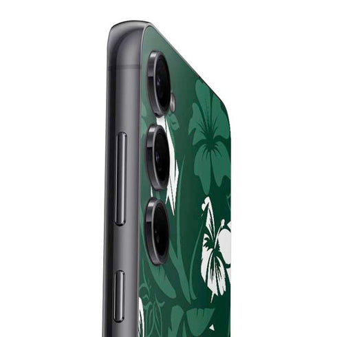NFL New York Jets Tropical Print Galaxy S23 Plus Skin