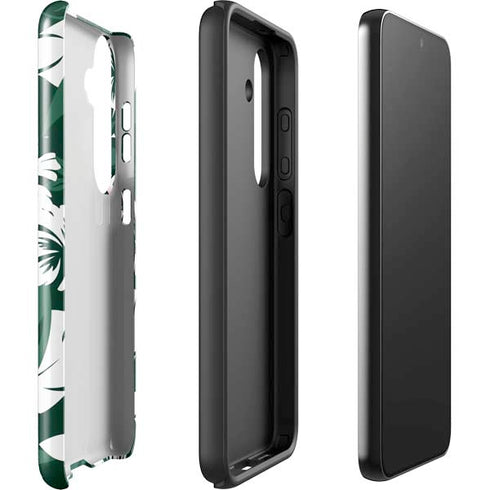 NFL New York Jets Tropical Print Galaxy S24 Plus Impact Case