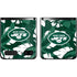 NFL New York Jets Tropical Print Galaxy Z Flip Skin