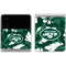 NFL New York Jets Tropical Print Galaxy Z Flip4 5G Skin