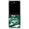 NFL New York Jets Tropical Print Galaxy Z Flip5 5G Clear Case