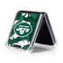 NFL New York Jets Tropical Print Galaxy Z Flip5 5G Clear Case