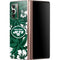 NFL New York Jets Tropical Print Galaxy Z Fold2 5G Skin