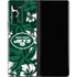 NFL New York Jets Tropical Print Galaxy Z Fold2 5G Skin