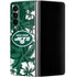 NFL New York Jets Tropical Print Galaxy Z Fold4 5G Skin