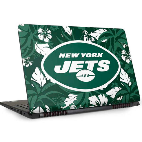 NFL New York Jets Tropical Print Dell Inspiron Skin