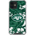 NFL New York Jets Tropical Print iPhone 12 Mini Clear Case