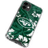 NFL New York Jets Tropical Print iPhone 12 Mini Clear Case