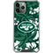 NFL New York Jets Tropical Print iPhone 12 Pro Clear Case