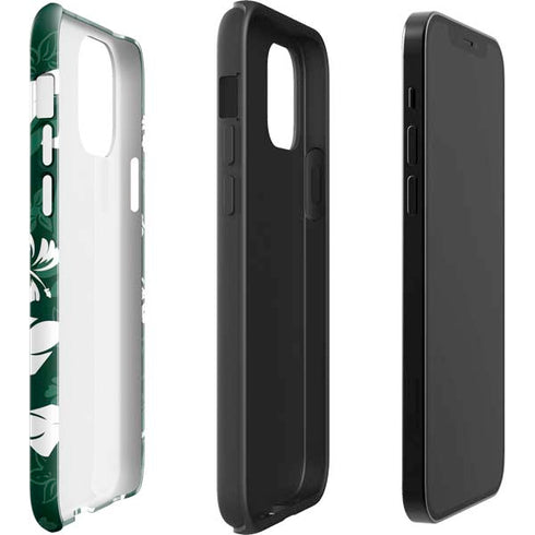 NFL New York Jets Tropical Print iPhone 12 Pro Impact Case