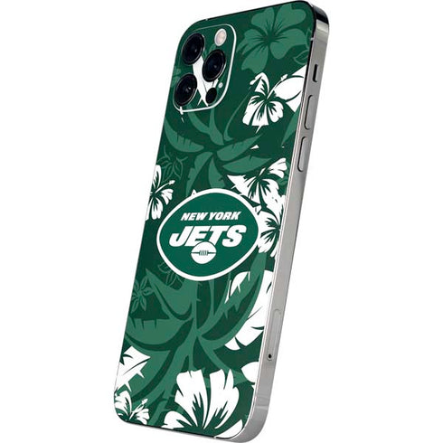 NFL New York Jets Tropical Print iPhone 12 Pro Max Skin