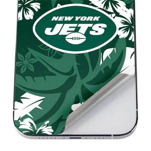 NFL New York Jets Tropical Print iPhone 12 Pro Max Skin