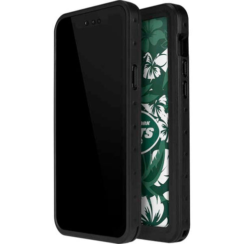 NFL New York Jets Tropical Print iPhone 12 Pro Waterproof Case