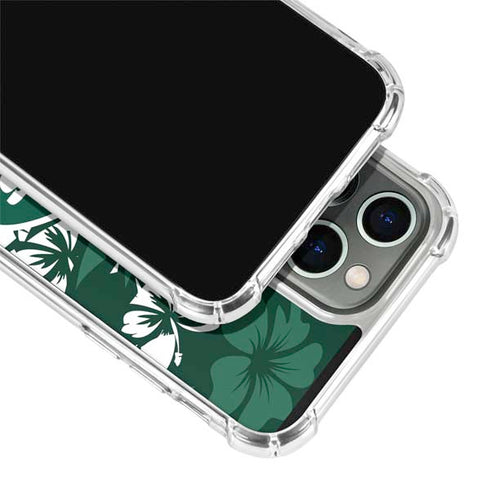 NFL New York Jets Tropical Print iPhone 13 Pro Clear Case