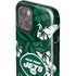 NFL New York Jets Tropical Print iPhone 15 Impact Case