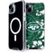 NFL New York Jets Tropical Print iPhone 15 Plus MagSafe Case