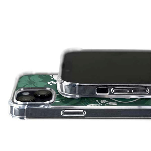 NFL New York Jets Tropical Print iPhone 15 Plus MagSafe Case