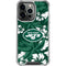 NFL New York Jets Tropical Print iPhone 15 Pro Clear Case