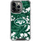NFL New York Jets Tropical Print iPhone 14 Pro Clear Case