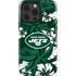 NFL New York Jets Tropical Print iPhone 14 Pro Impact Case