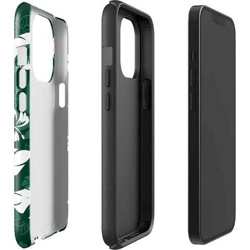 NFL New York Jets Tropical Print iPhone 14 Pro Impact Case