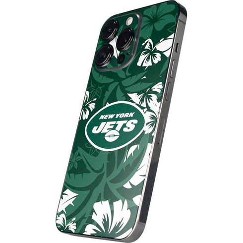 NFL New York Jets Tropical Print iPhone 14 Pro Max Skin