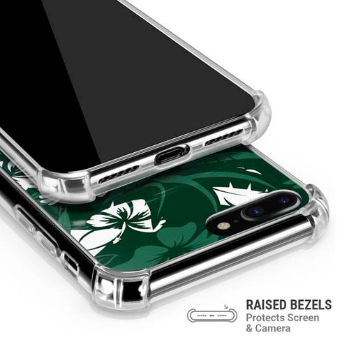 NFL New York Jets Tropical Print iPhone 7/8 Plus Clear Case
