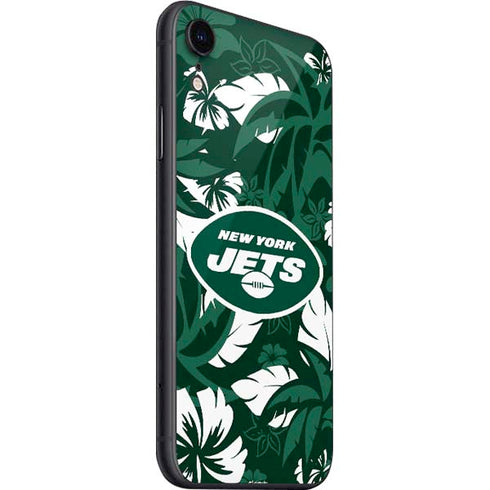 NFL New York Jets Tropical Print iPhone SE (2nd & 3rd Gen) Skin