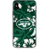 NFL New York Jets Tropical Print iPhone X Skin