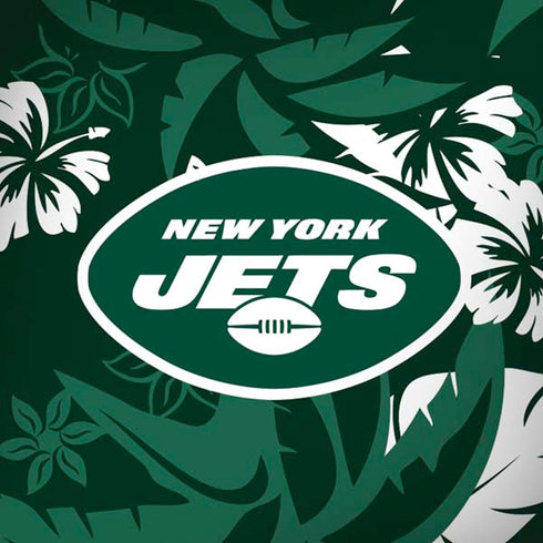 NFL New York Jets Tropical Print iPhone X Skin