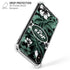 NFL New York Jets Tropical Print iPhone XS Max Clear Case