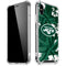 NFL New York Jets Tropical Print iPhone XS Max Clear Case