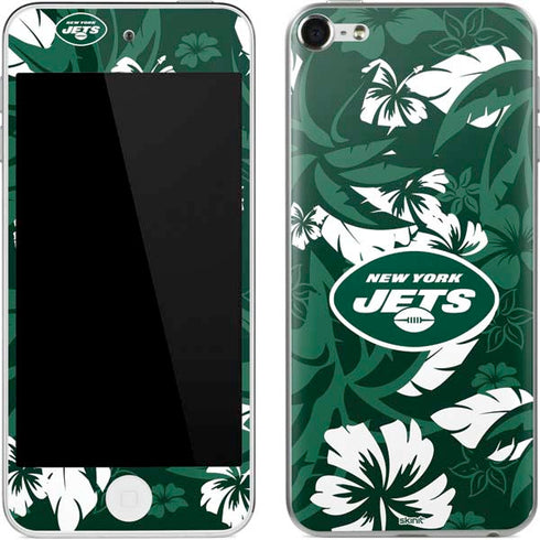 NFL New York Jets Tropical Print Apple iPod Skin