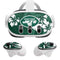 NFL New York Jets Tropical Print Meta Quest 3 Skin