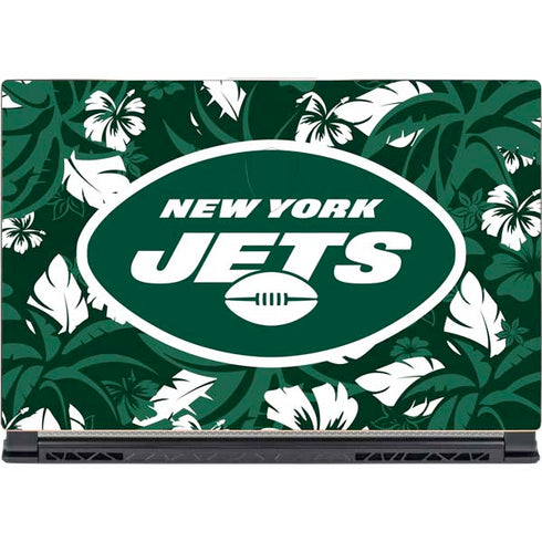 NFL New York Jets Tropical Print MSI GS65 Stealth Laptop Skin