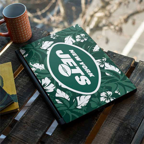 NFL New York Jets Tropical Print MSI GS65 Stealth Laptop Skin